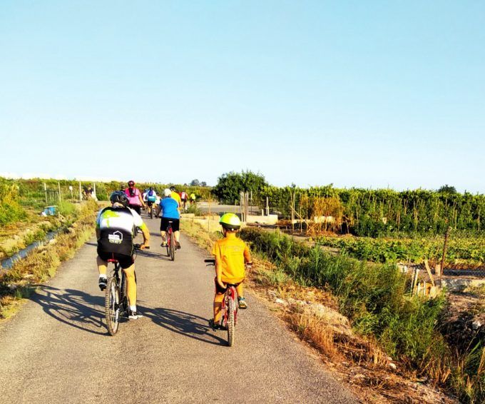 Una salida en bici por Castellón Una salida en bici por Castellón