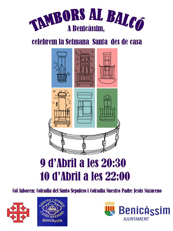 Cartel tambors al balcó (1) Cartel tambors al balcó (1)