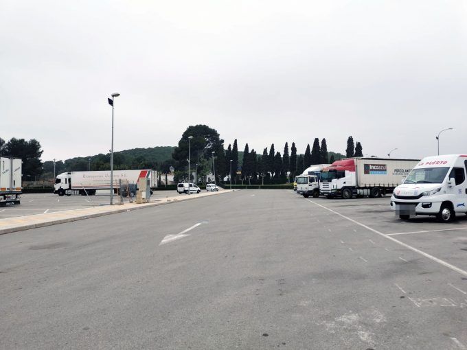 aparcament camions almenara aparcament camions almenara