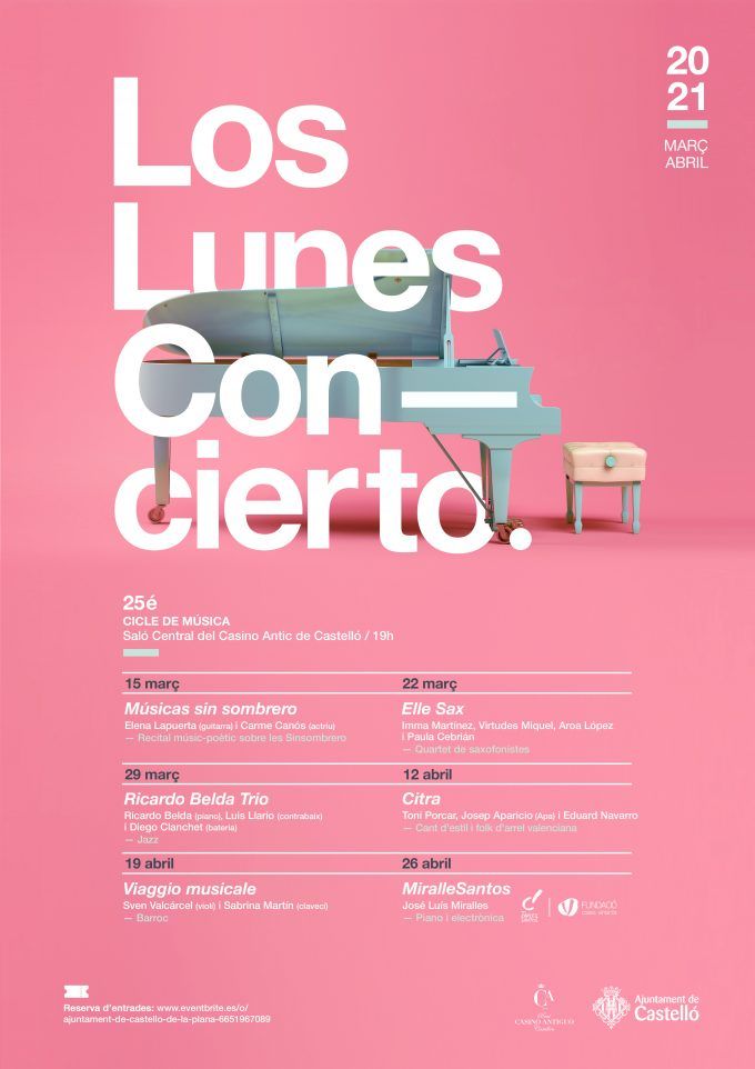 09032021 Los Lunes Concierto cartell