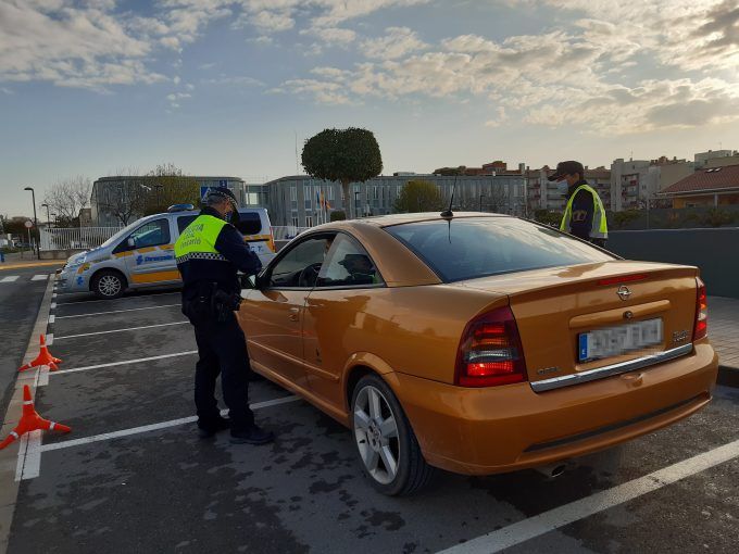 control policia local benicarlo tráfico