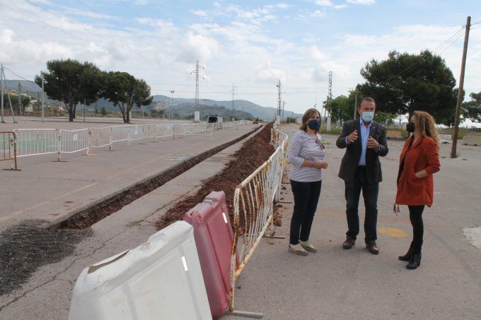 obras soterramiento linea alta tension