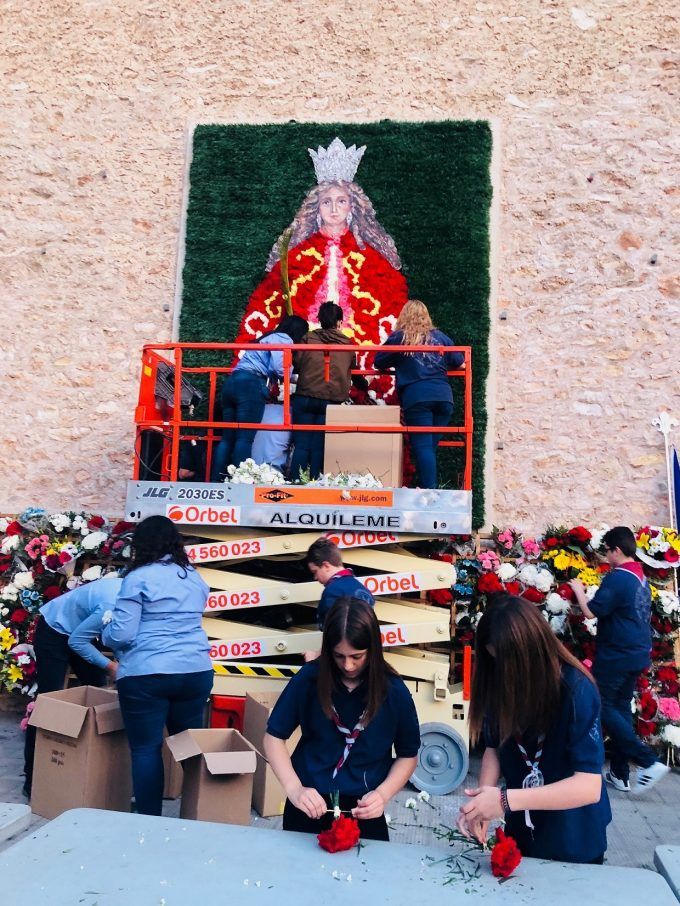 Almassora ofrenda santa quiteria 2019