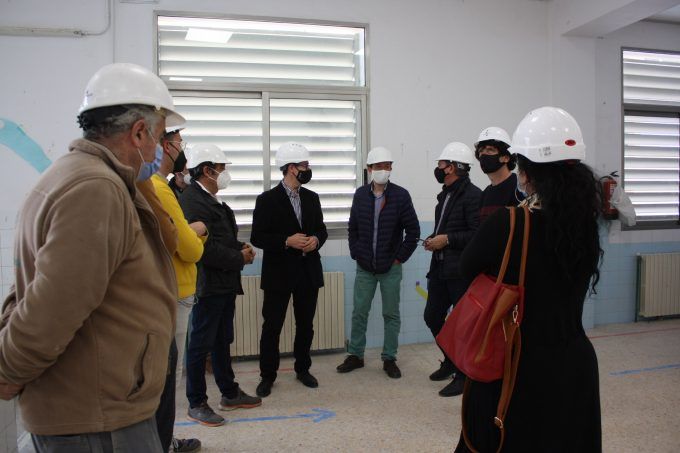 CEIP Cervantes obras edificant