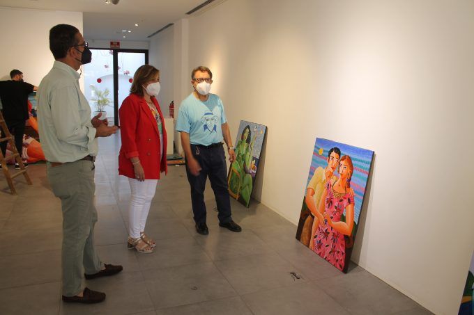 Montaje exposicion Bolumar (1)