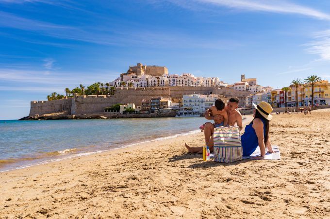 Actividades en la playa de peñiscola