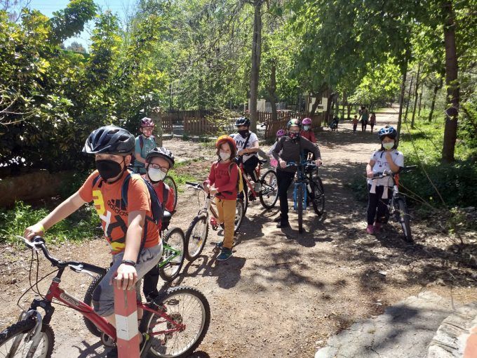 Almassora alumnado bicicleta