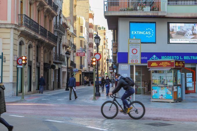 bicicleta carril bici bicicleta carril bici