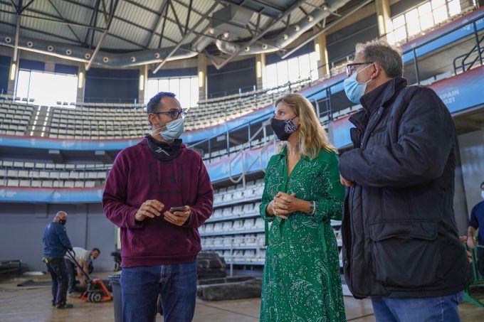 Marco visita mejoras pabellón Ciutat de Castelló 1 Marco visita mejoras pabellón Ciutat de Castelló 1