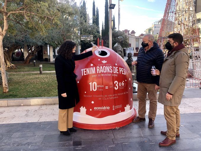 Almassora contenedores Navidad