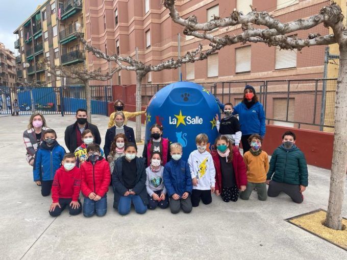 Contenidor La Salle l''alcora bienestar animal educacion