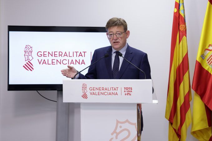 Comparecencia Ximo Puig primer aniversario vacunación