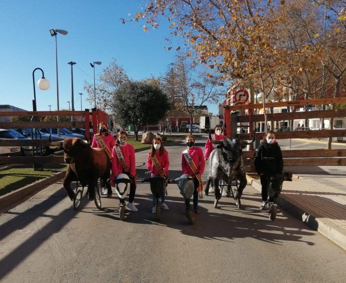 Fiestas - Encierro infantil taurino benicassim sant antoni santa agueda
