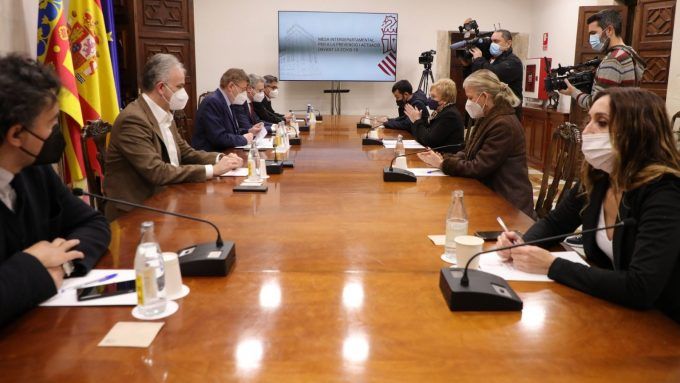 Reunión de la Mesa Interdepartamental