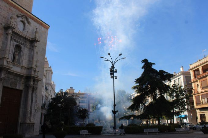 castell migdia Sant Blai borriana pirotecnia