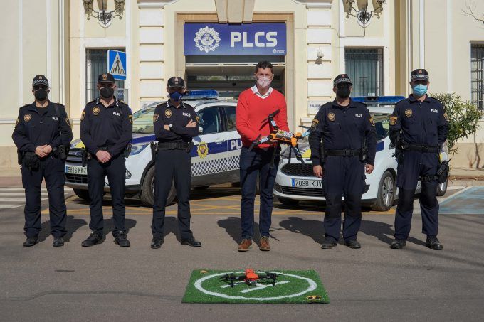 22-02-22 Donate presentación de los drones de la Policia en Tetuan (2)