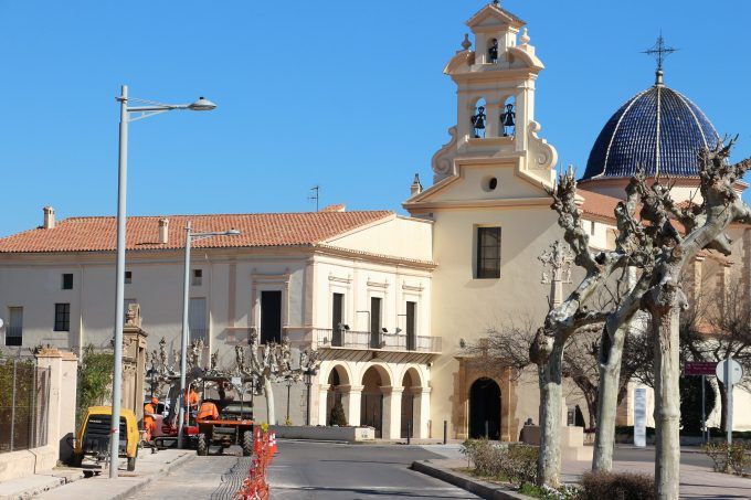 Obres a la Av. Lledó Obres a la Av. Lledó