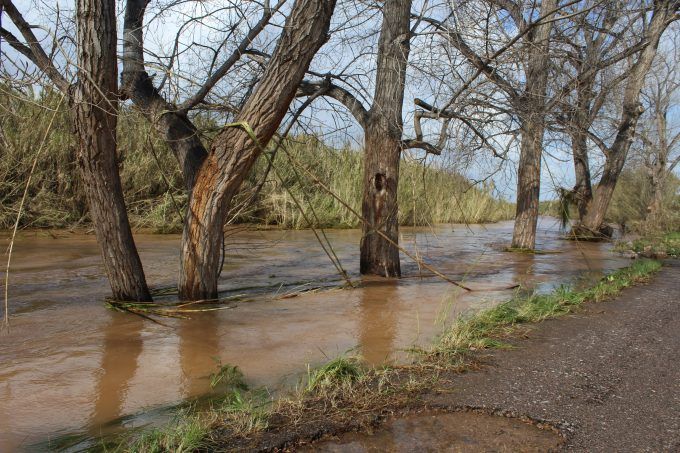 rio anna a su paso por camí vell d ela mar 22-3-22