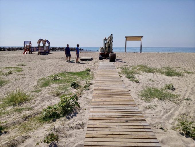 Almassora pasarela playa Almassora pasarela playa
