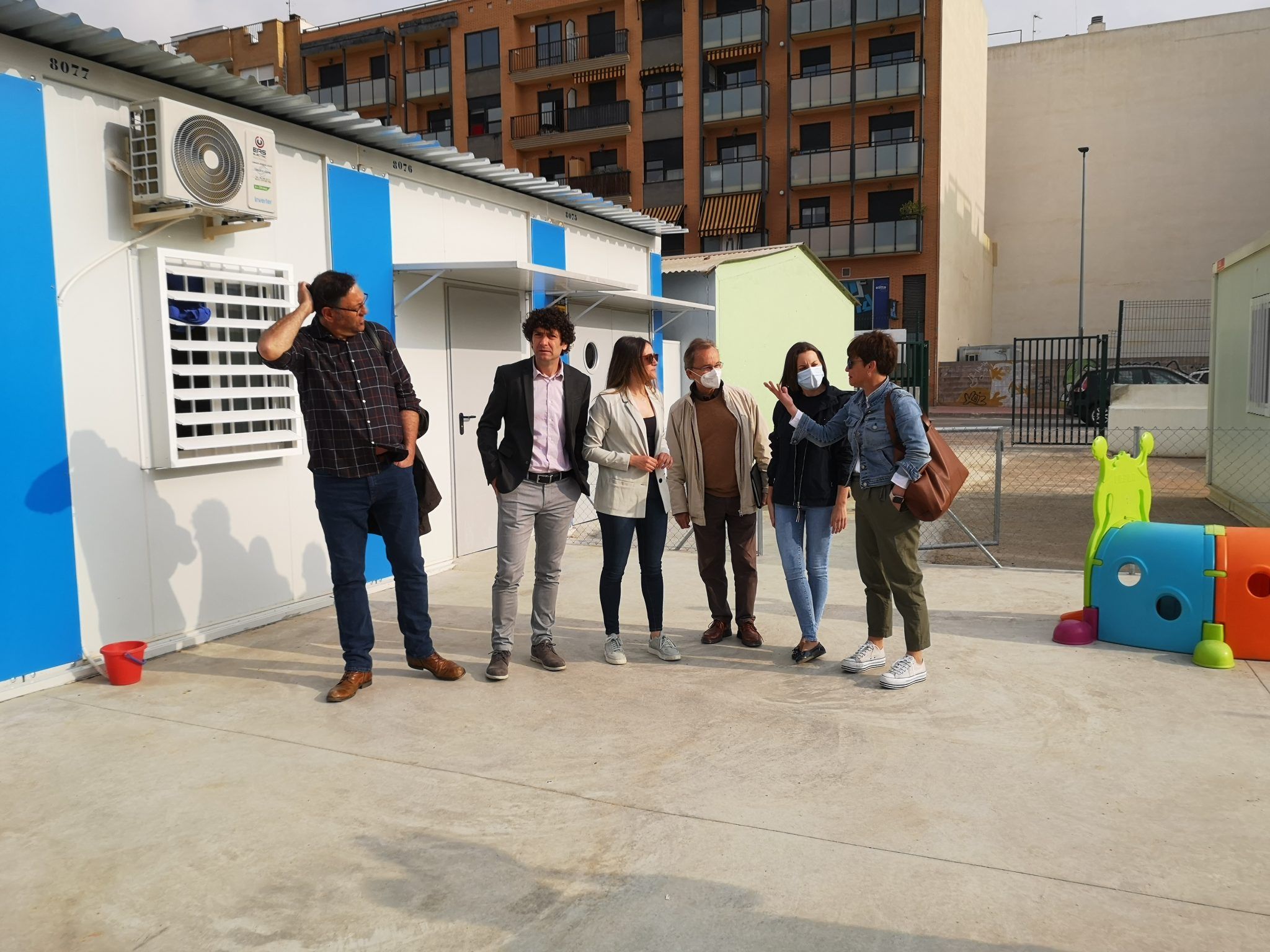 aulas provisionales sagrat cor la vall duixo colegio aulas provisionales sagrat cor la vall duixo colegio