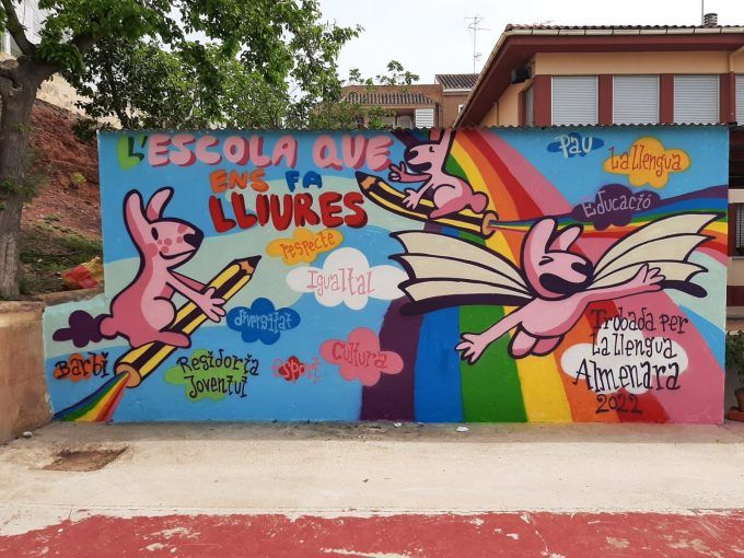 grafiti almenara valencià colegio grafiti almenara valencià colegio