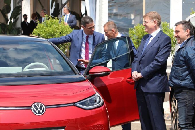 puig pedro sanchez gigafactoría volkswagen sagunt