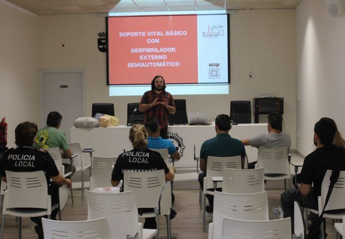 Curso RCP policia local salud borriana