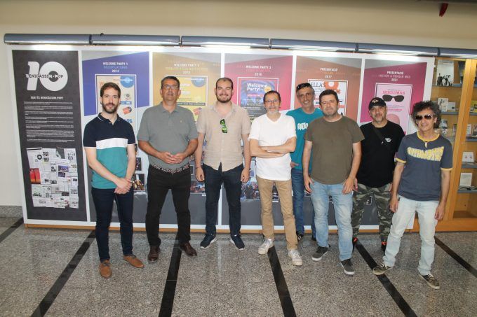 exposicion aniversario Benicassim.Pop