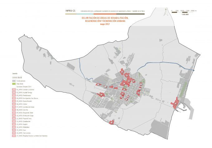 21-05-22 Áreas de rehabilitación, regeneración y renovación urbana del Plan General de Castelló