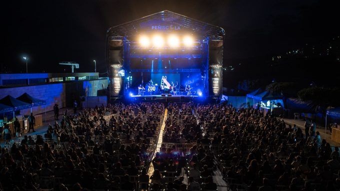 peniscola from stage peniscola from stage