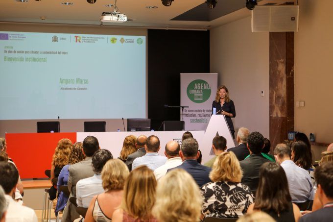 Marco en la presentación de la Agenda Urbana