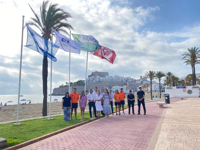 peniscola banderas calidad playas peniscola banderas calidad playas