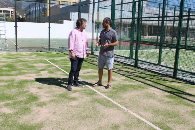 Nueva pista padel benicassim
