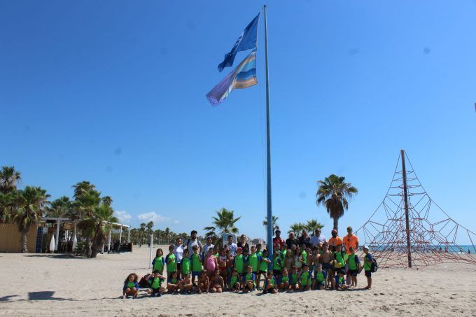 izada Banderas Playa niños SME 2 izada Banderas Playa niños SME 2