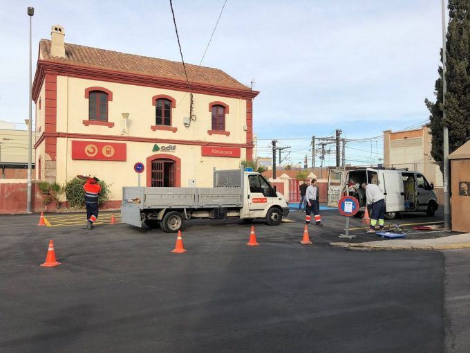 Almassora estación tren