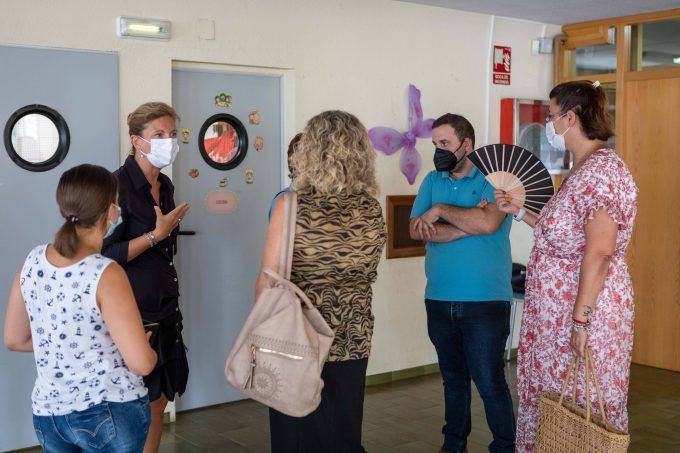Marco, López y Puerta visita intalaciones APNAC (1)