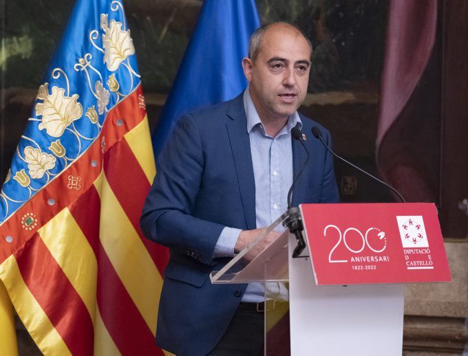 el diputado provincial de Desarrollo Rural, Santi Pérez