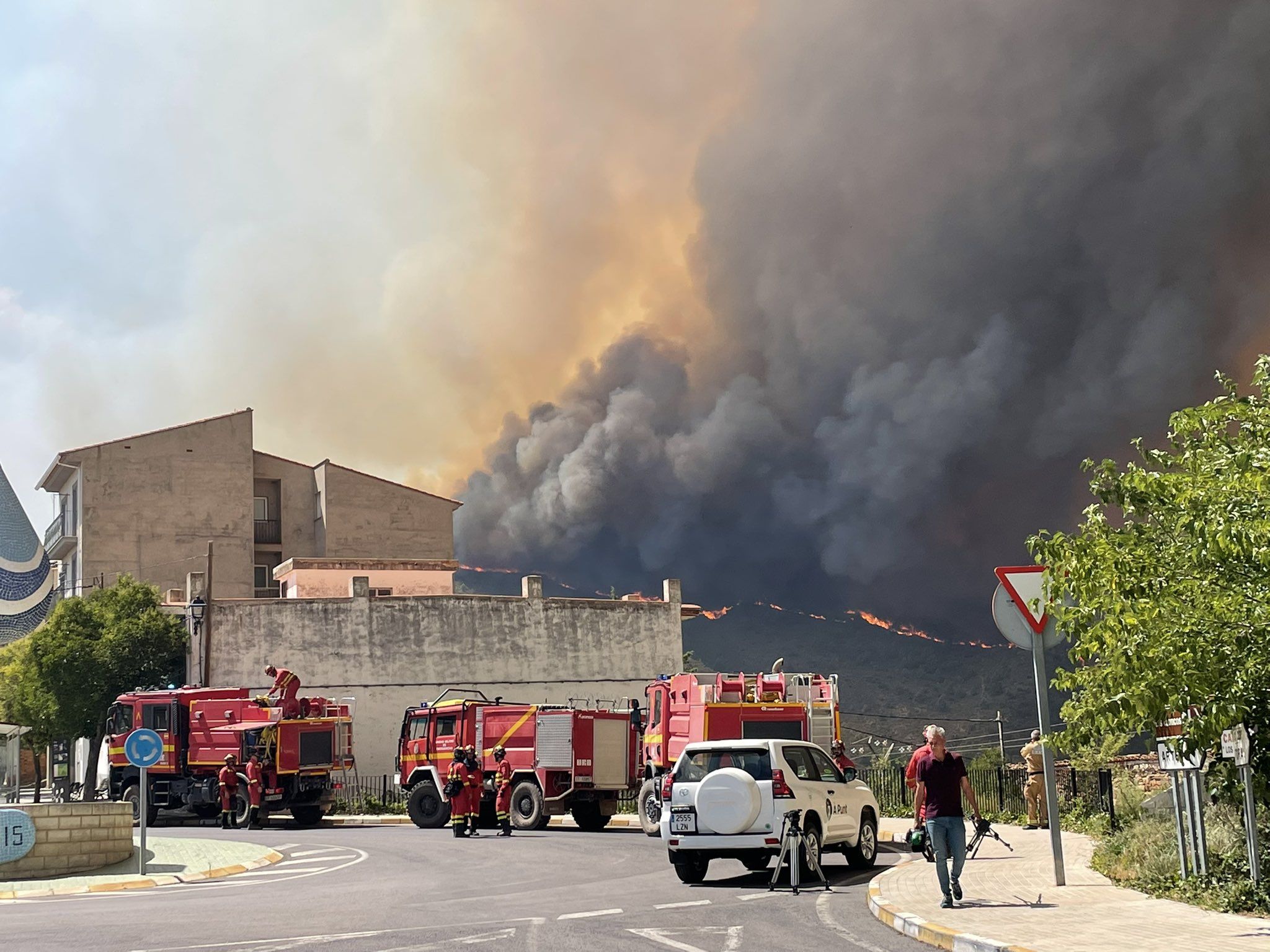 Incendio Bejís 17 agosto Incendio Bejís 17 agosto