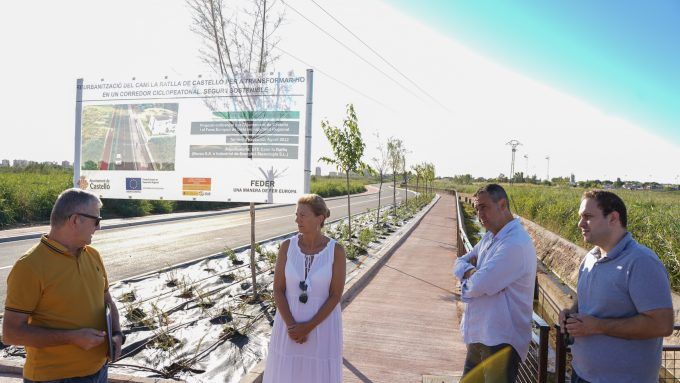 18-08-22 Marco y López en la apertura del nuevo Camí la Ratlla 2