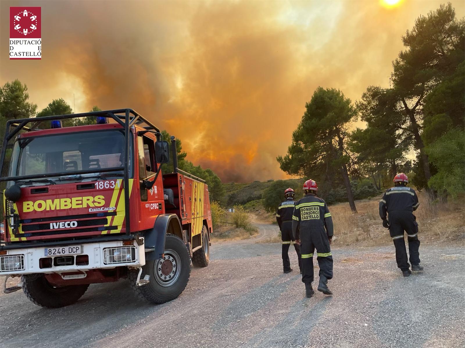 incendio bejis bomberos