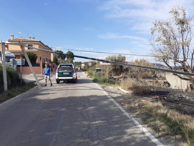 carretera incendio bejis