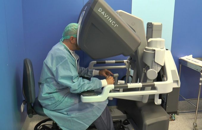 cirugia robotica da vinci