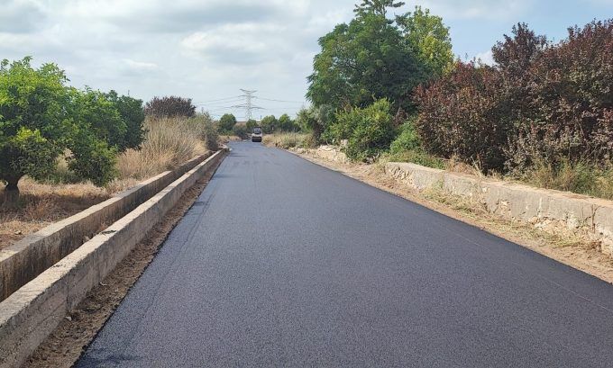 Asfaltat camí la Ratlla Almassora