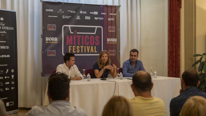 Marco asiste a la rdp del Festival Miticos