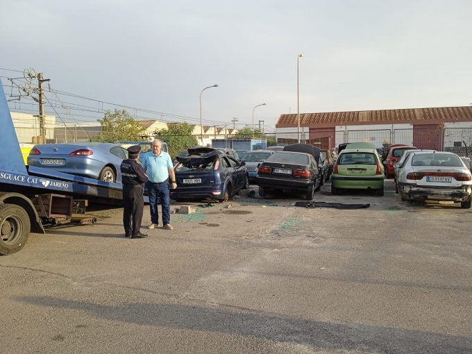 Recogida vehículos abandonados Almassora