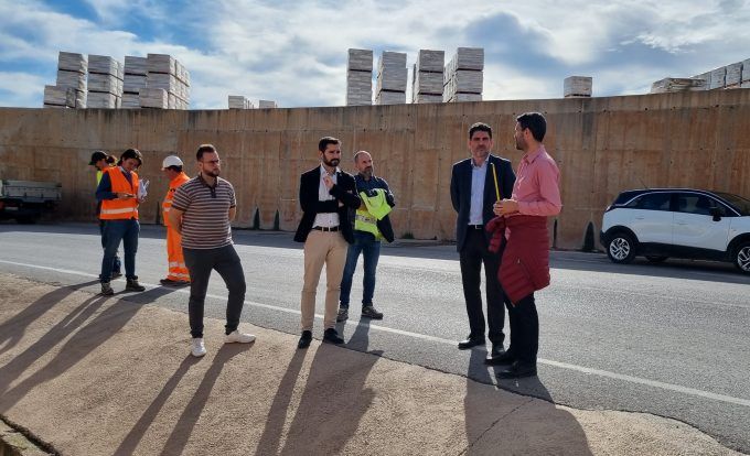 Inicio obras polígono lalcora