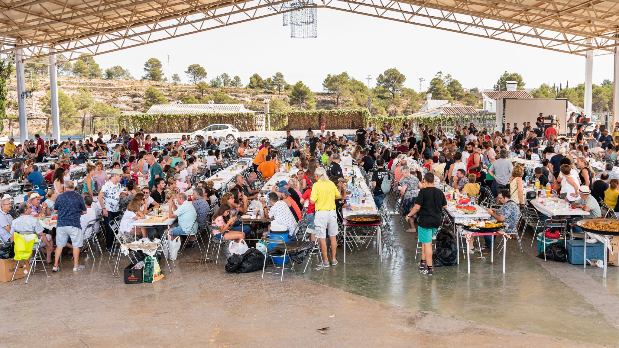 Paellas en la Pista Jardí lalcora