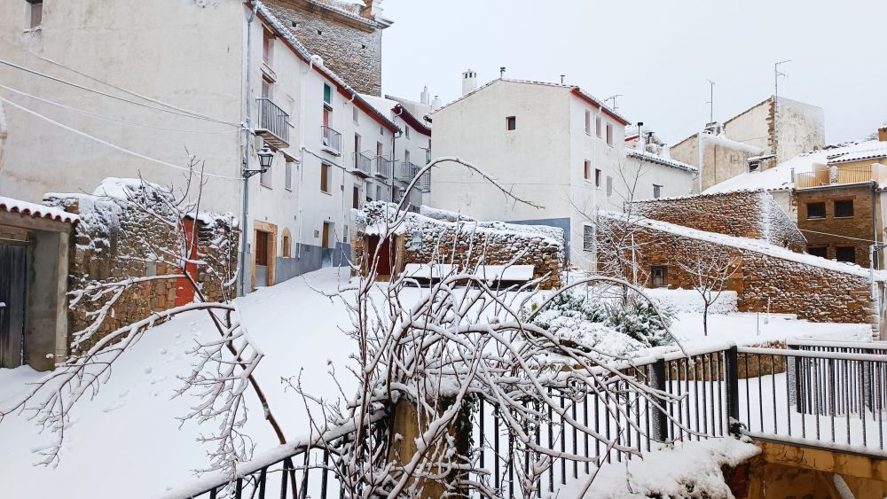 Neu en Ares del Maestrat Neu en Ares del Maestrat