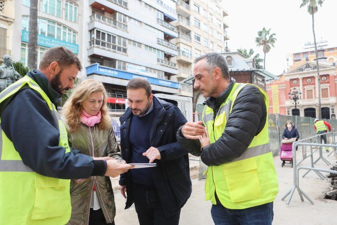 obras plaza de la paz