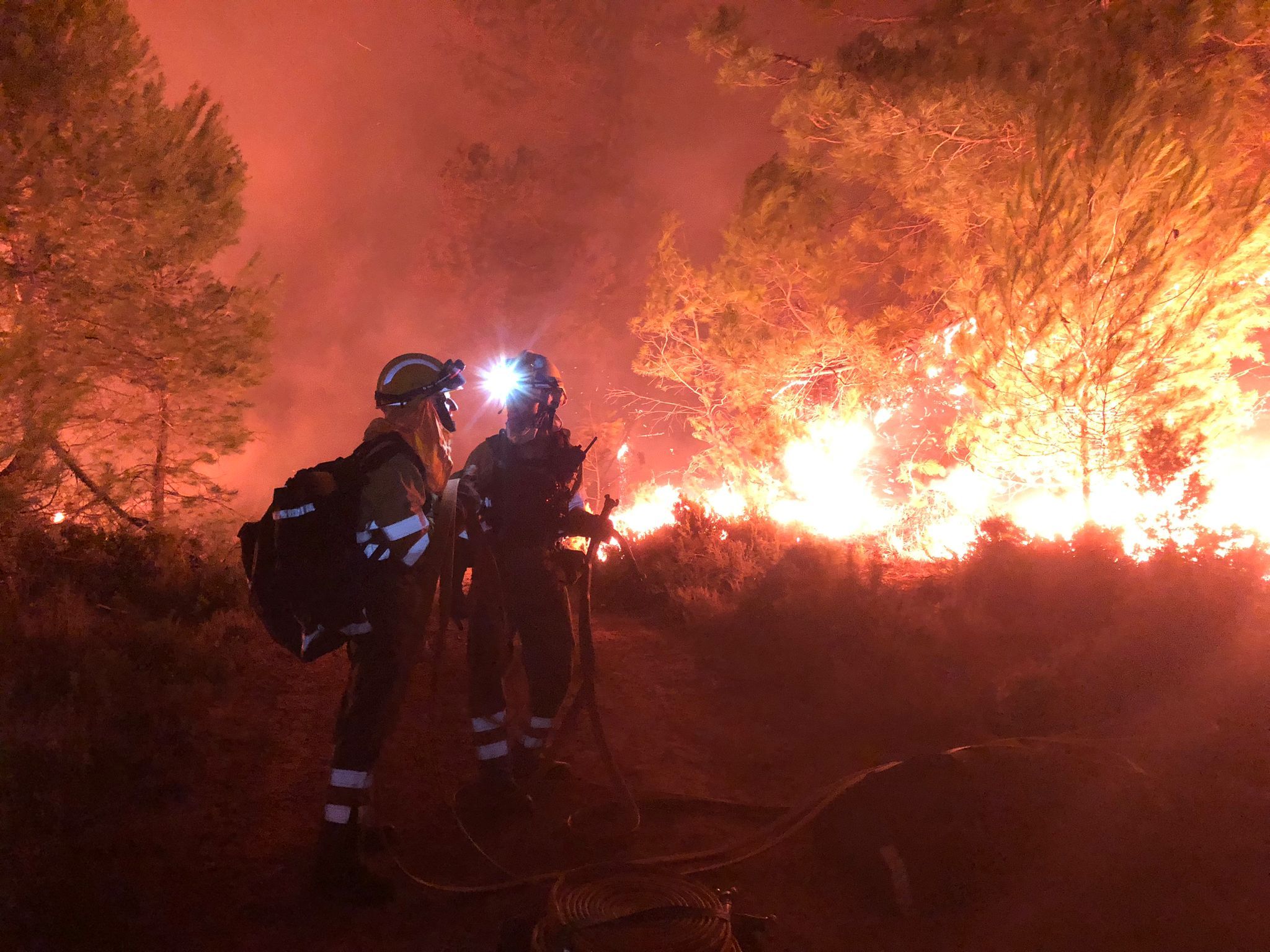 Incendio Villanueva Viver